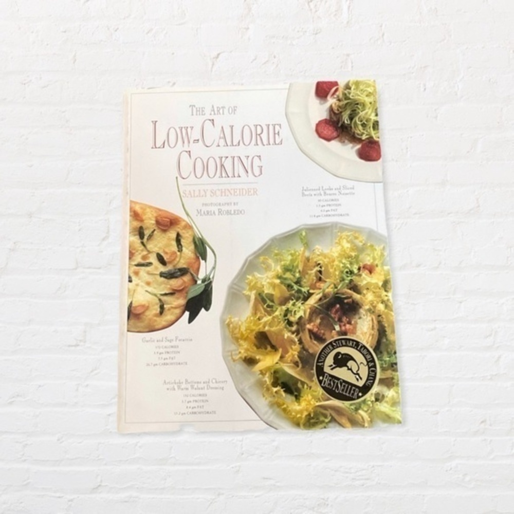 The Art Of Low Calorie Cooking Sally Scheider Cookbook